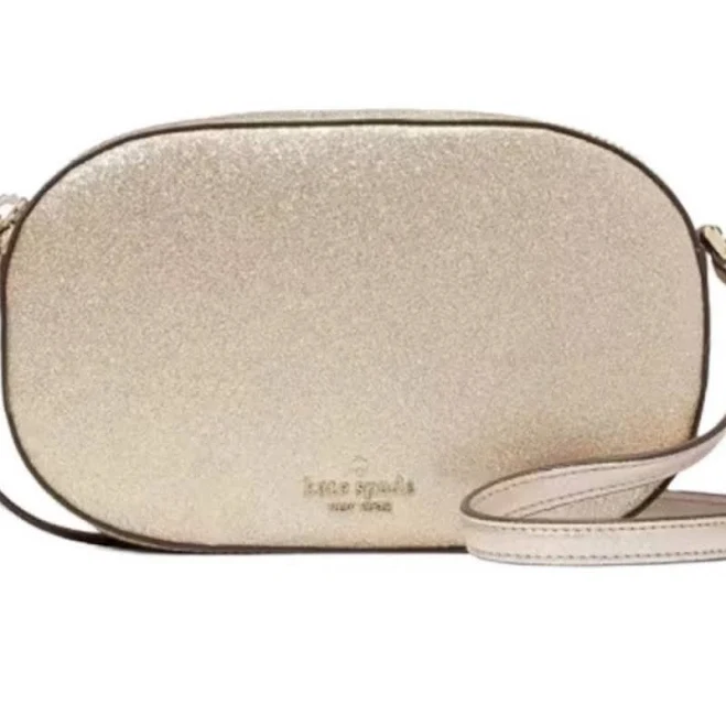 bag Kate Spade Spencer Metallic Double-Zip Leather Crossbody Poshmark $65