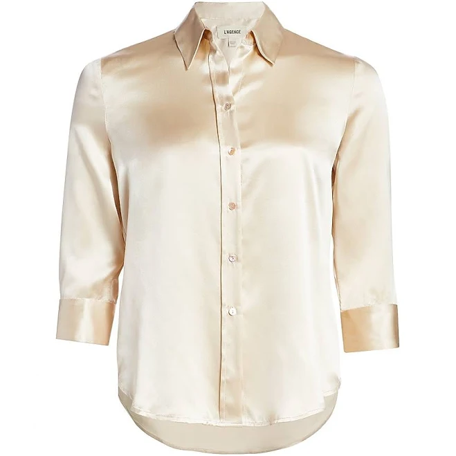 blouse L'AGENCE Women's Dani Silk Blouse Saks Fifth Avenue $385
