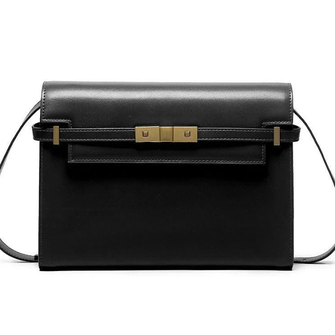 bag Leather Minimal Box Crossbody Bag Alexel Crafts $113.74