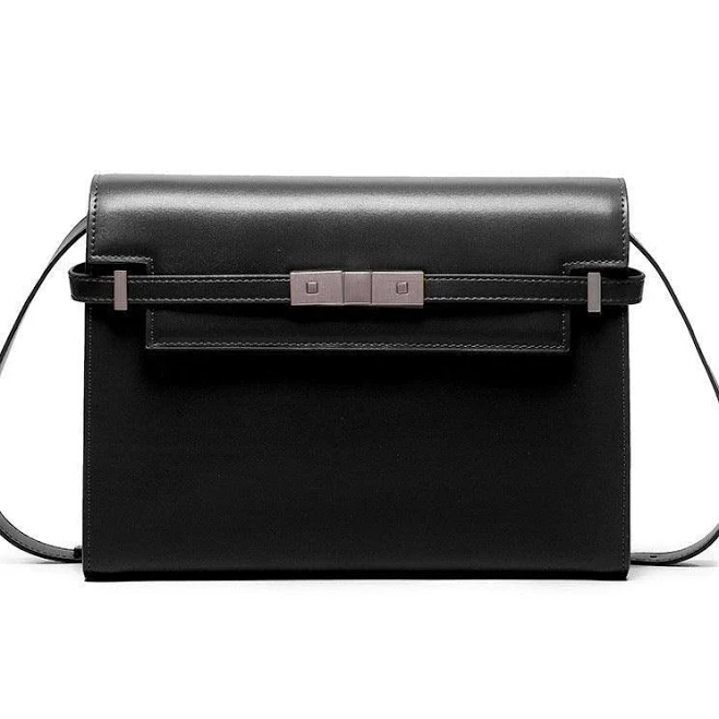 bag Leather Minimal Box Crossbody Bag Alexel Crafts $128.22