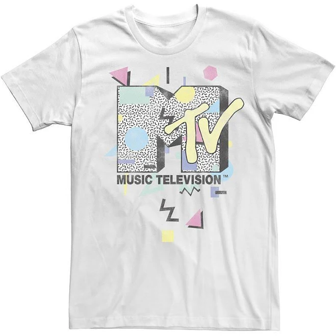 top MTV Men's Retro Pop Logo T-Shirt Kohl's $13.49