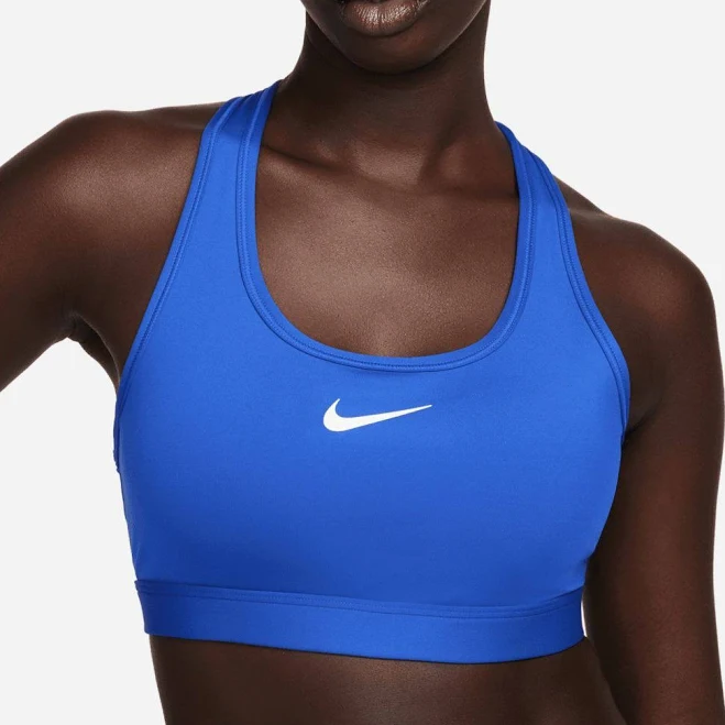top Nike Women's Swoosh Medium Support Sports Bra DICK'S Sporting Goods $42