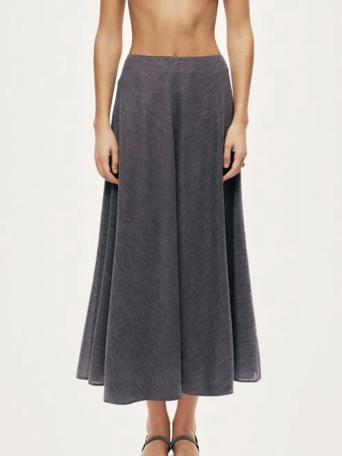 skirt Nocturne Women's Flowing Midi Skirt Nordstrom $199