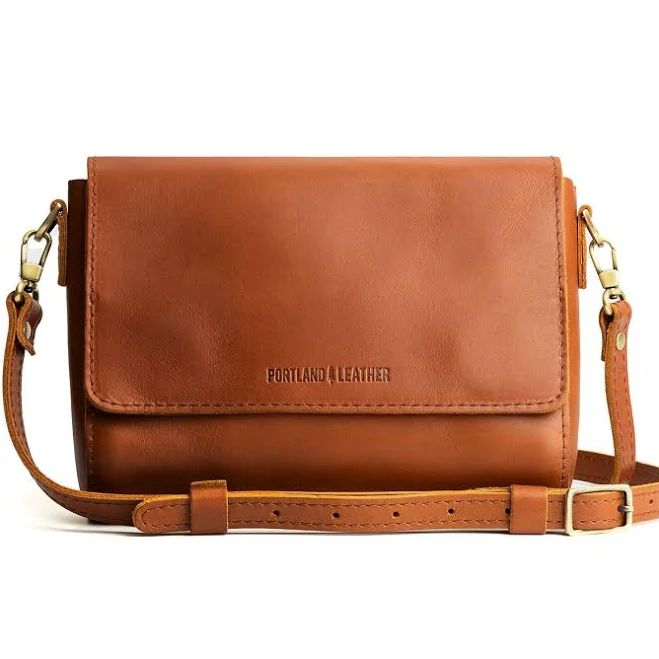 bag Portland Leather Goods Metro Crossbody Bag for Women – Handmade from the Finest Full-Grain Hides Portland Leather Goods $88.5