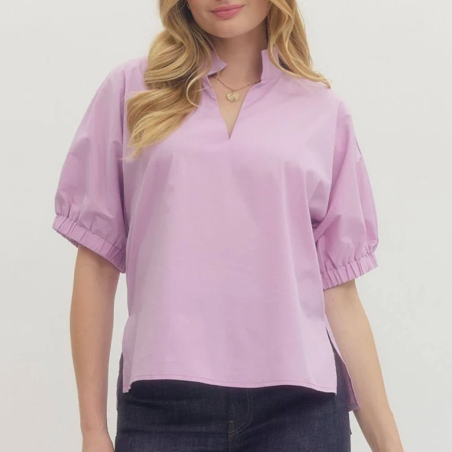 top Puff Top Sapphire On Spring $34