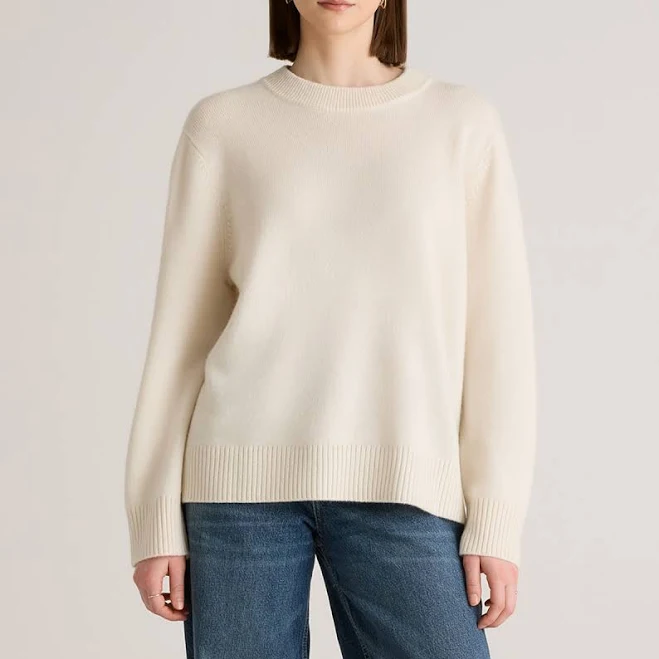 top Quince Mongolian Cashmere Oversized Crewneck Sweater Quince $119.9