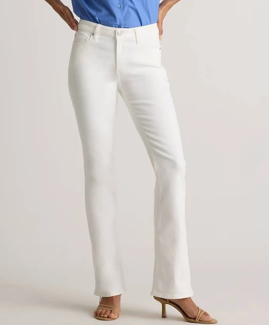 jeans Quince Women's Luna Stretch Flare Jeans in Organic Cotton Quince $50