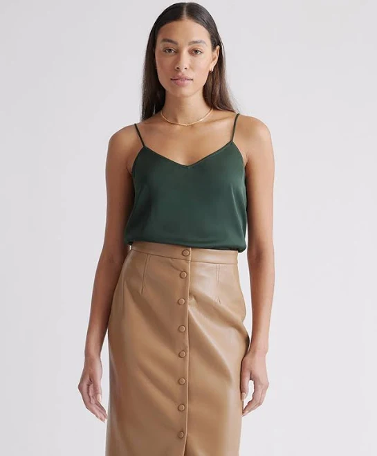 top Quince Women's Washable Stretch V-Neck Cami Quince $49.9