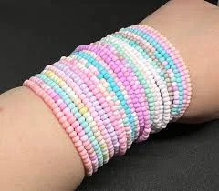 accessory Random Stacking Bracelets, Beaded Bracelet Bundle, 5 Pieces Bracelet Set, Bead Bracelet Stack, Seed Beads Bracelet Stack, Stretchy Bracelet Etsy $5.98