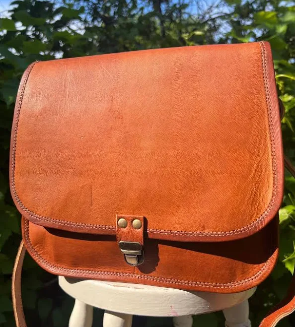 bag Retro Leather Saddle Bag Etsy - Seller $63.88