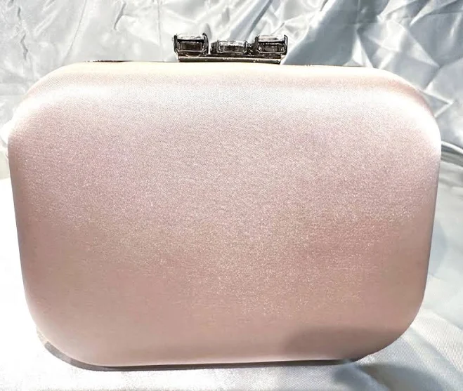 bag Satin Crystal Closure Evening Clutch Etsy - NYFashionAccessories $125.95