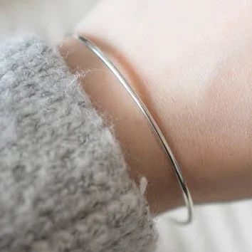 accessory Sterling Silver Bangle Bracelet Etsy - Seller $51.9