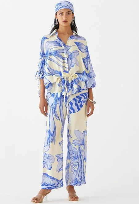 silk outfits Studio Rigu Women's Vegan Silk Co-Ord Set Pernia's Pop Up Shop $162