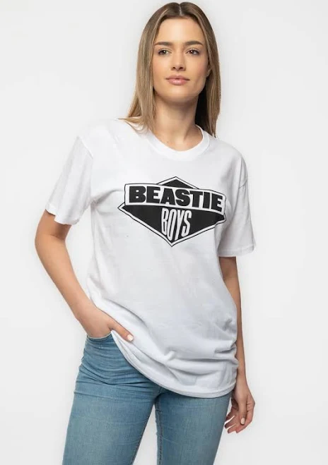 top The Beastie Boys B&W Logo T-Shirt Paradiso Clothing $20.41