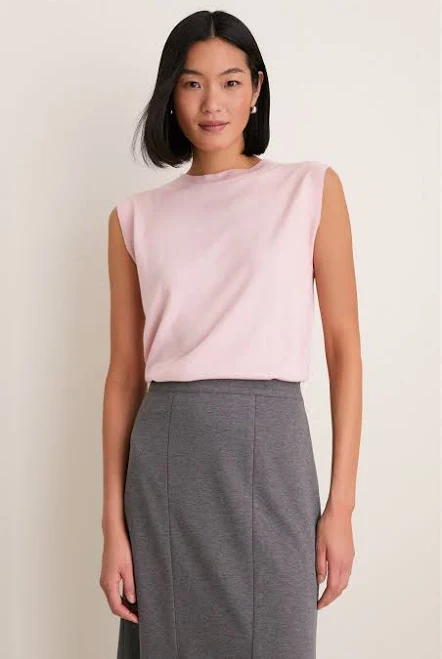 top Tuckernuck Cashmere Silk Sleeveless Ava Shell Tuckernuck $148