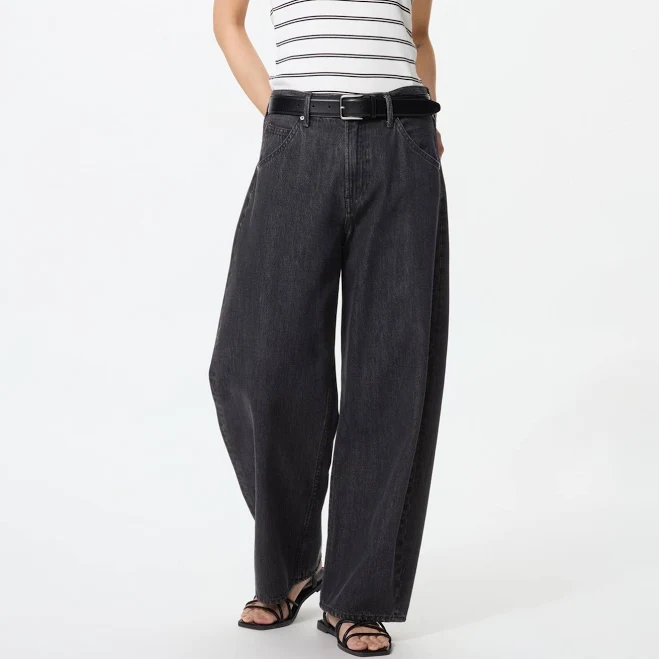 jeans UNIQLO Women's Barrel Jeans Uniqlo $49.9