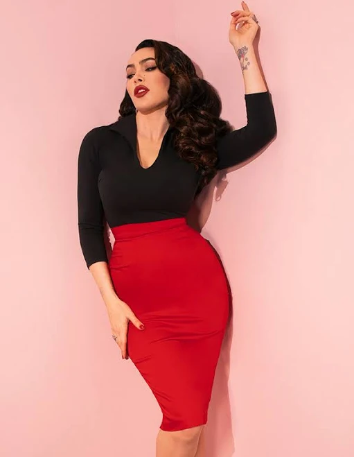 skirt Vixen Pencil Skirt Vixen by Micheline Pitt $82