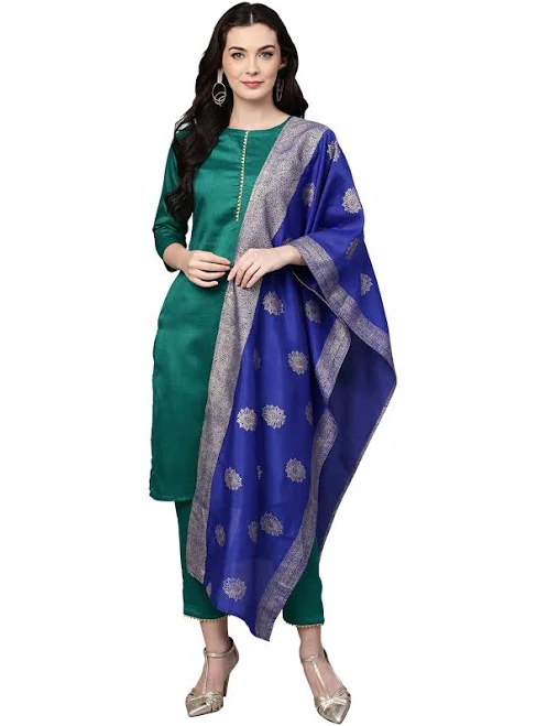 silk outfits Women's Classy Faux Silk Dupatta Trendia Global $34.89