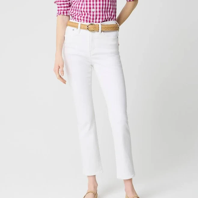 jeans Women's Essential Straight White Jean In All-Day Stretch J.Crew Factory J.Crew Factory $59.5