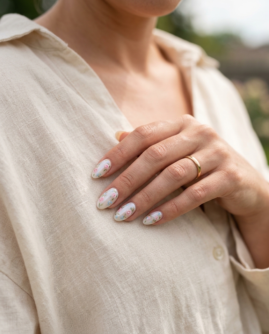 summer nail manicure ideas 2026 outfit idea - fashion styling inspiration