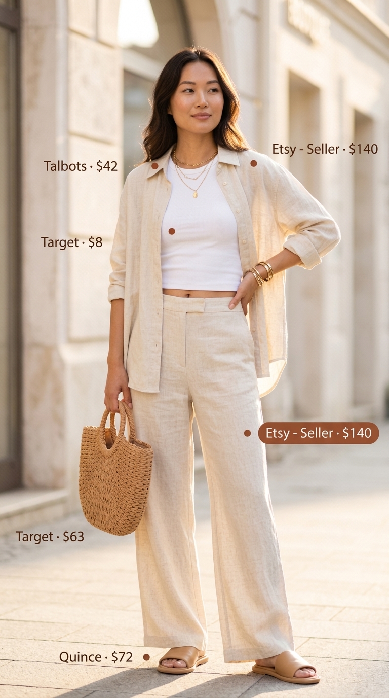 Coastal Breeze Linen Set: My Effortless Summer Secret