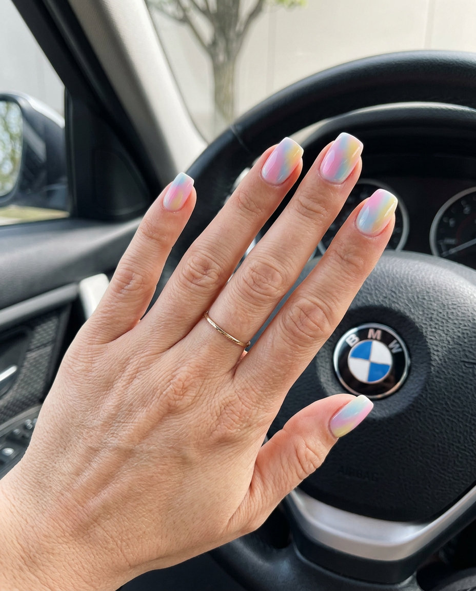 Micro French Pearl Accent Nails 2026 Micro French pearl accent nails for wedding guest 2026. Glamorous, classic, romantic.