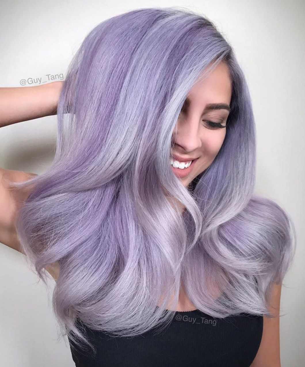 Soft Ash Lavender Waves Soft Ash Lavender Waves — Lavender Hair 2027