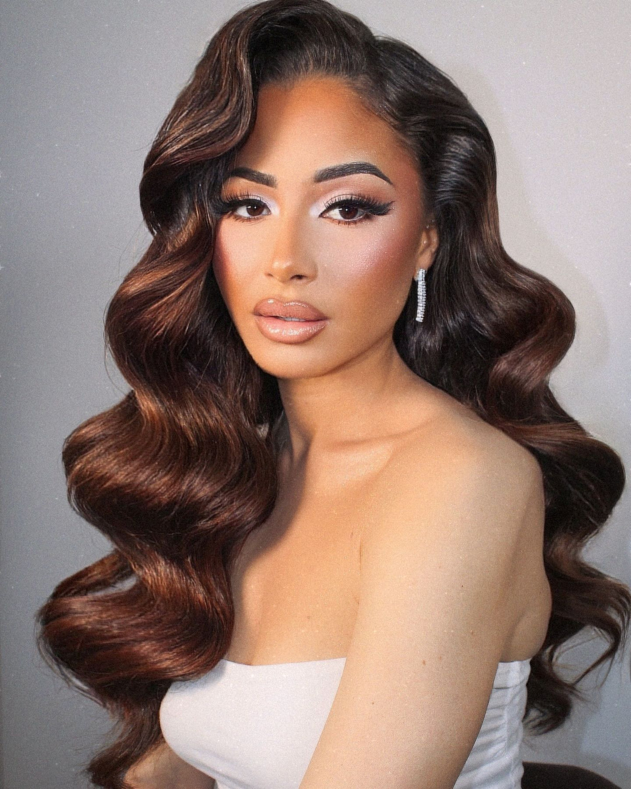 Voluminous Hollywood Waves Voluminous Hollywood Waves — Junior Prom Hairstyles 2027