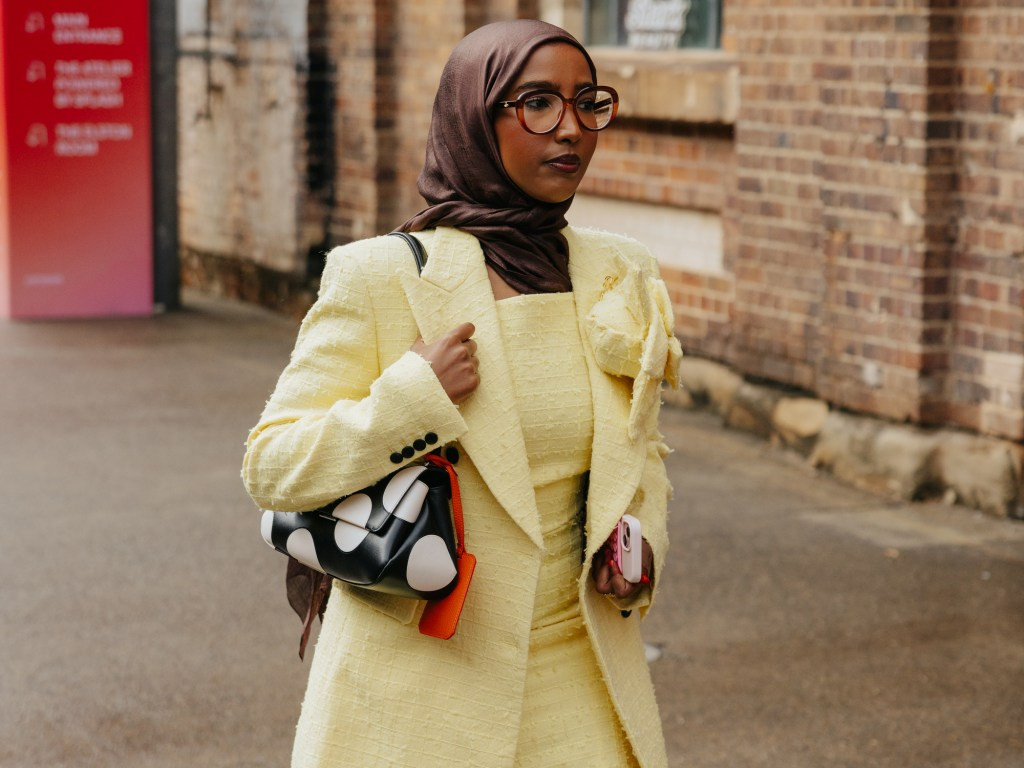 Vibrant Yellow Textured Suit for a Bold Statement Vibrant Yellow Textured Suit for a Bold Statement — Australia Outfits 2027