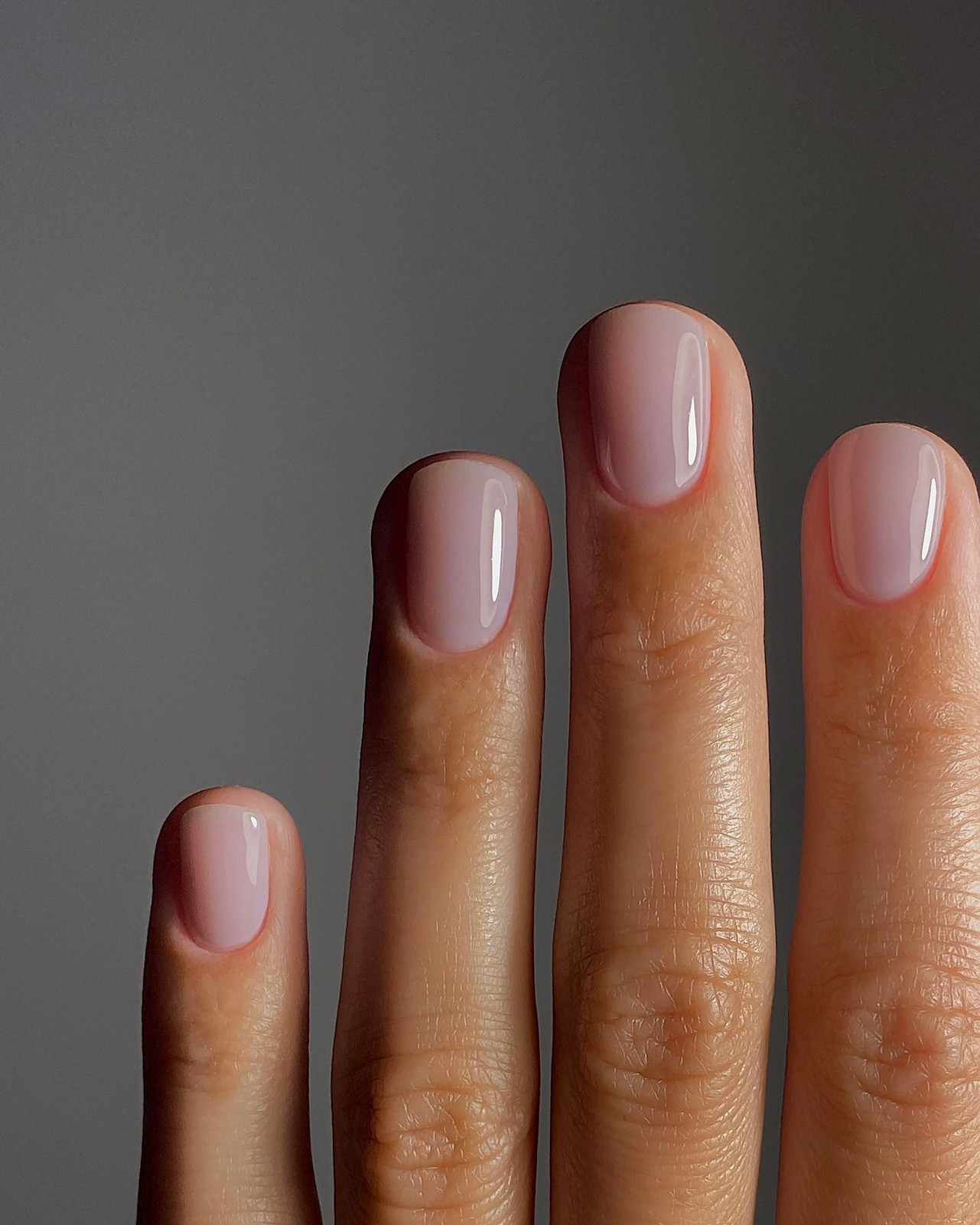 Sheer Milky Pink Oval Nails Sheer Milky Pink Oval Nails — Nude Nails 2027