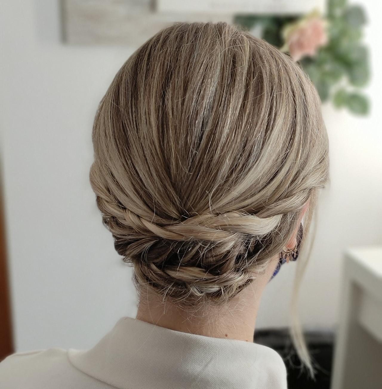 Braided Chignon Updo Braided Chignon Updo — Date Night Hairstyles 2027