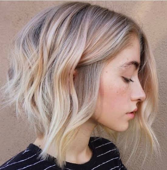 Ash Blonde Layered Bob Ash Blonde Layered Bob — Lob Bob 2027