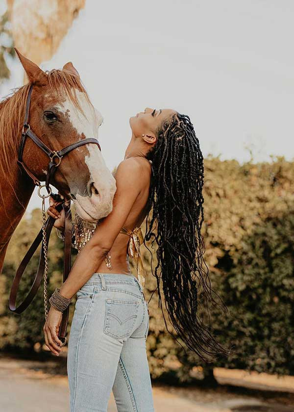 Long Flowing Black Wavy Locs Long Flowing Black Wavy Locs — Goddess Locs 2027