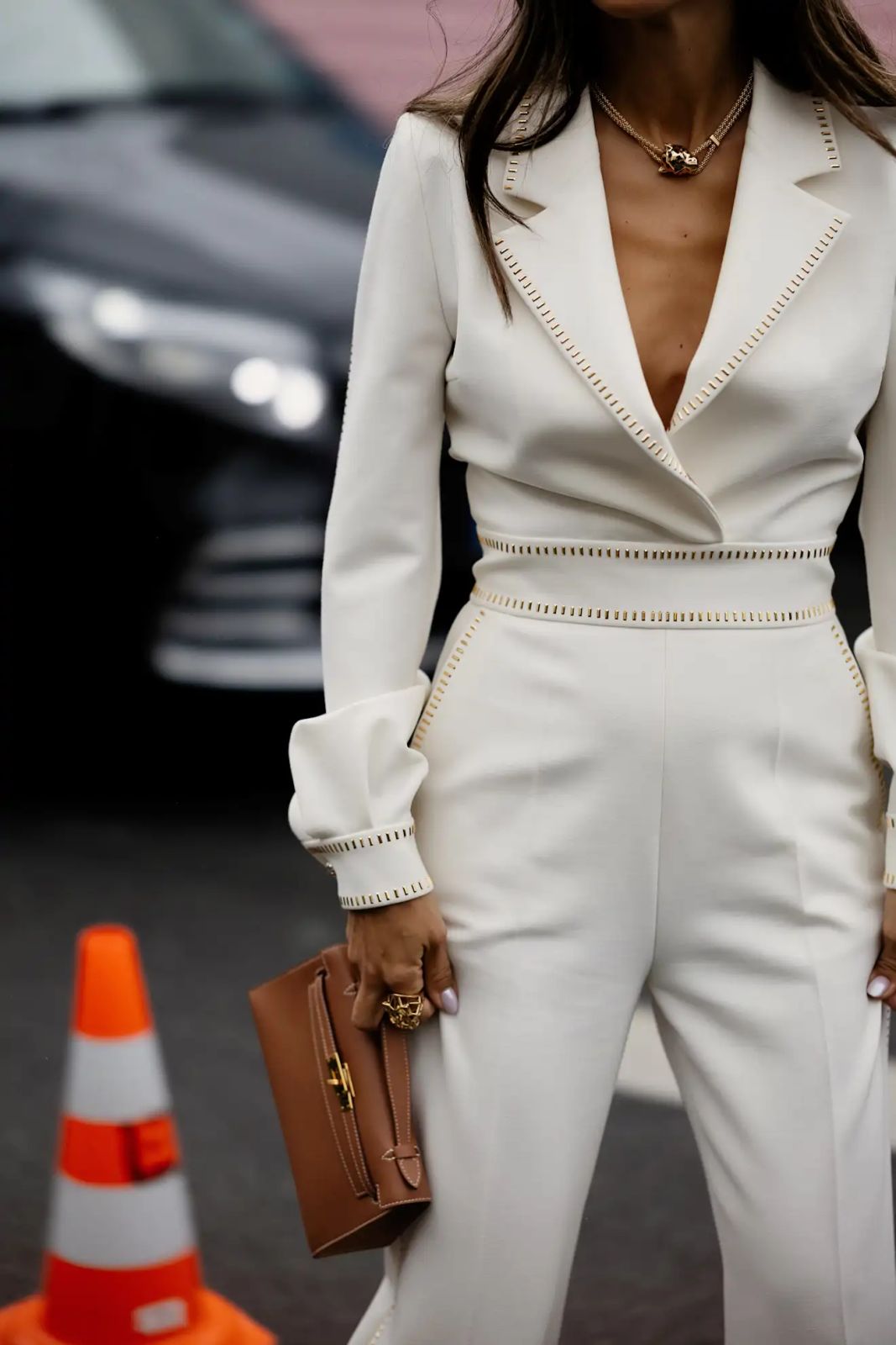 Modern Elegance: The Ivory Jumpsuit for a Professional Setting Modern Elegance: The Ivory Jumpsuit for a Professional Setting — Interview Outfits 2027