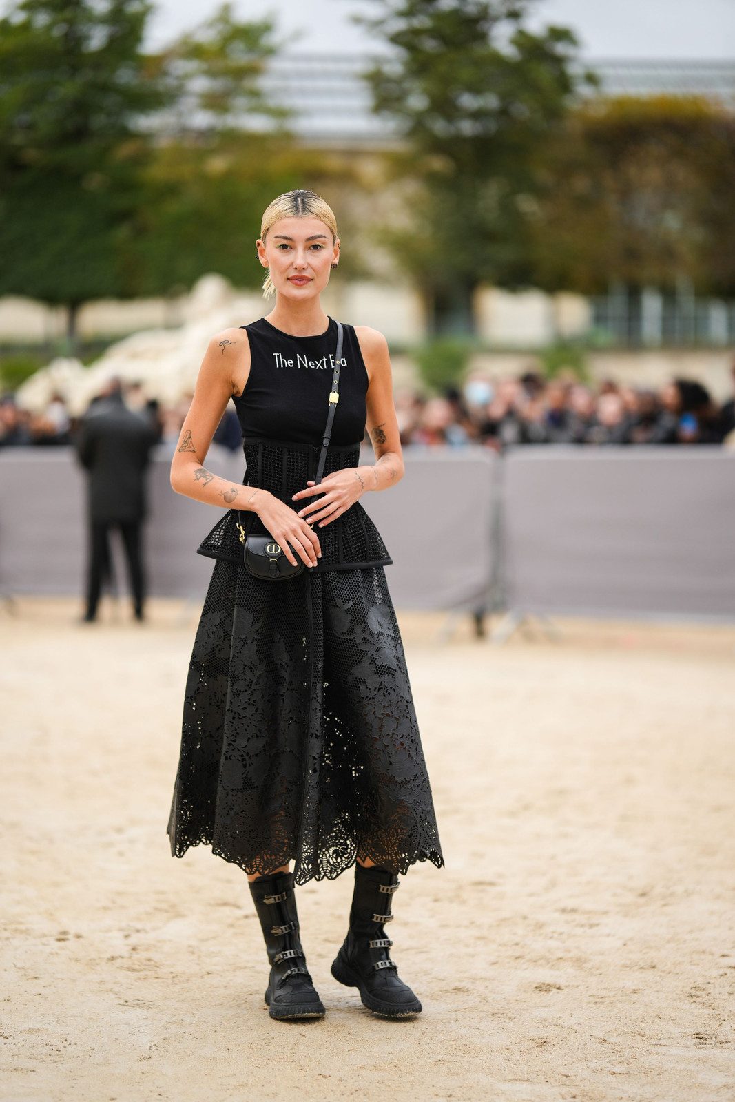 Modern Alt Street Style: Cropped Tank and Layered Midi Skirt Modern Alt Street Style: Cropped Tank and Layered Midi Skirt — Alt Outfits 2027