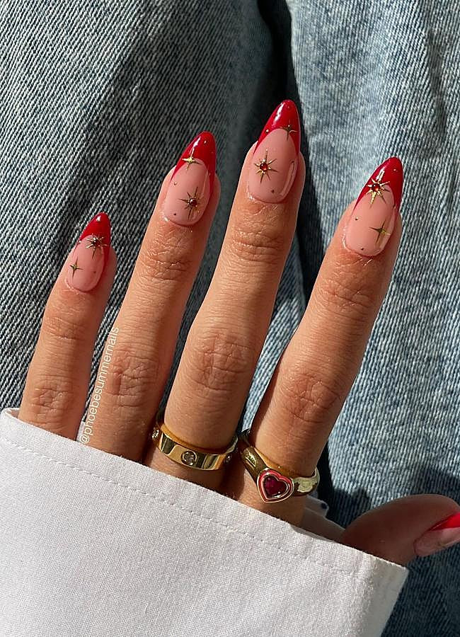 Winter Visual Idea Winter Visual Idea — Winter French Tip Nails 2027