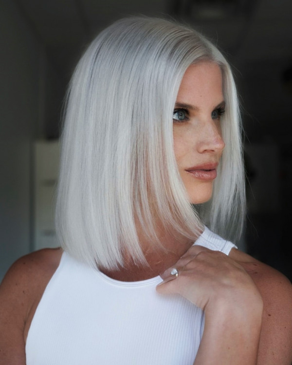 Ice Silver Blonde Visual Idea — Blonde Hair Colors 2027