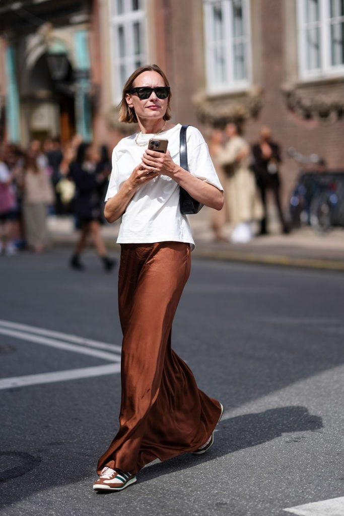 Sneakers Outfit Idea Sneakers Outfit Idea — Slip Skirts 2027