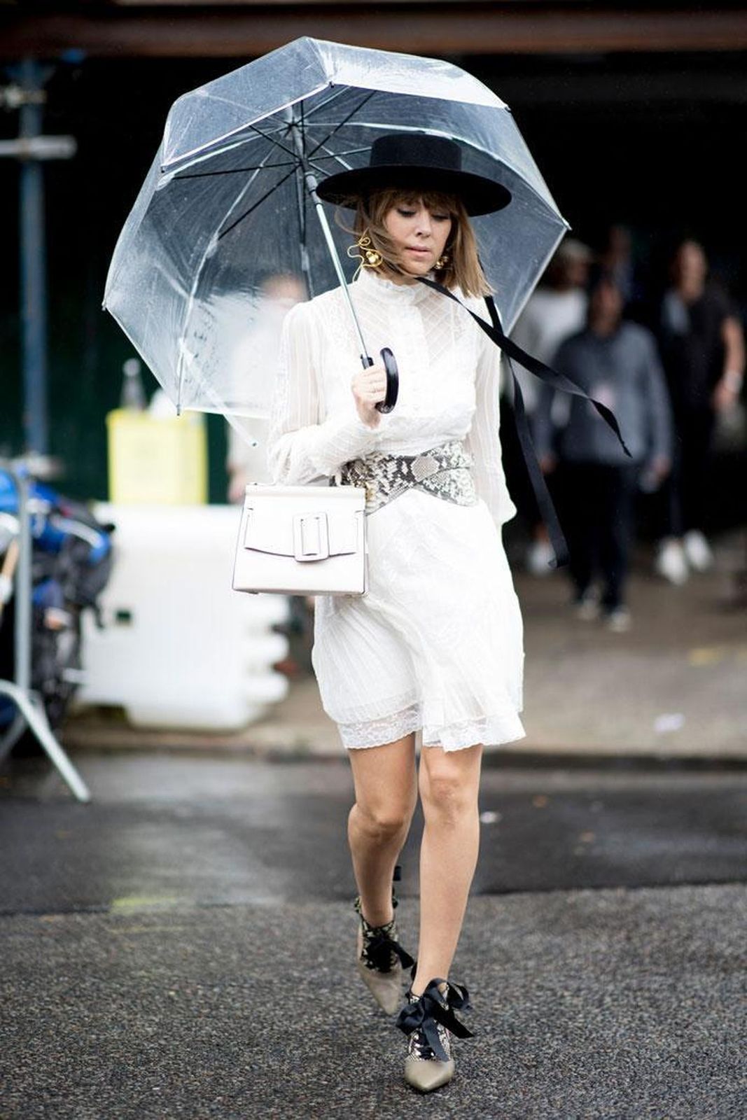 Classic Black Trench and Loafers: Timeless Rainy Day Ensemble Classic Black Trench and Loafers: Timeless Rainy Day Ensemble — Rainy Day Outfits 2027