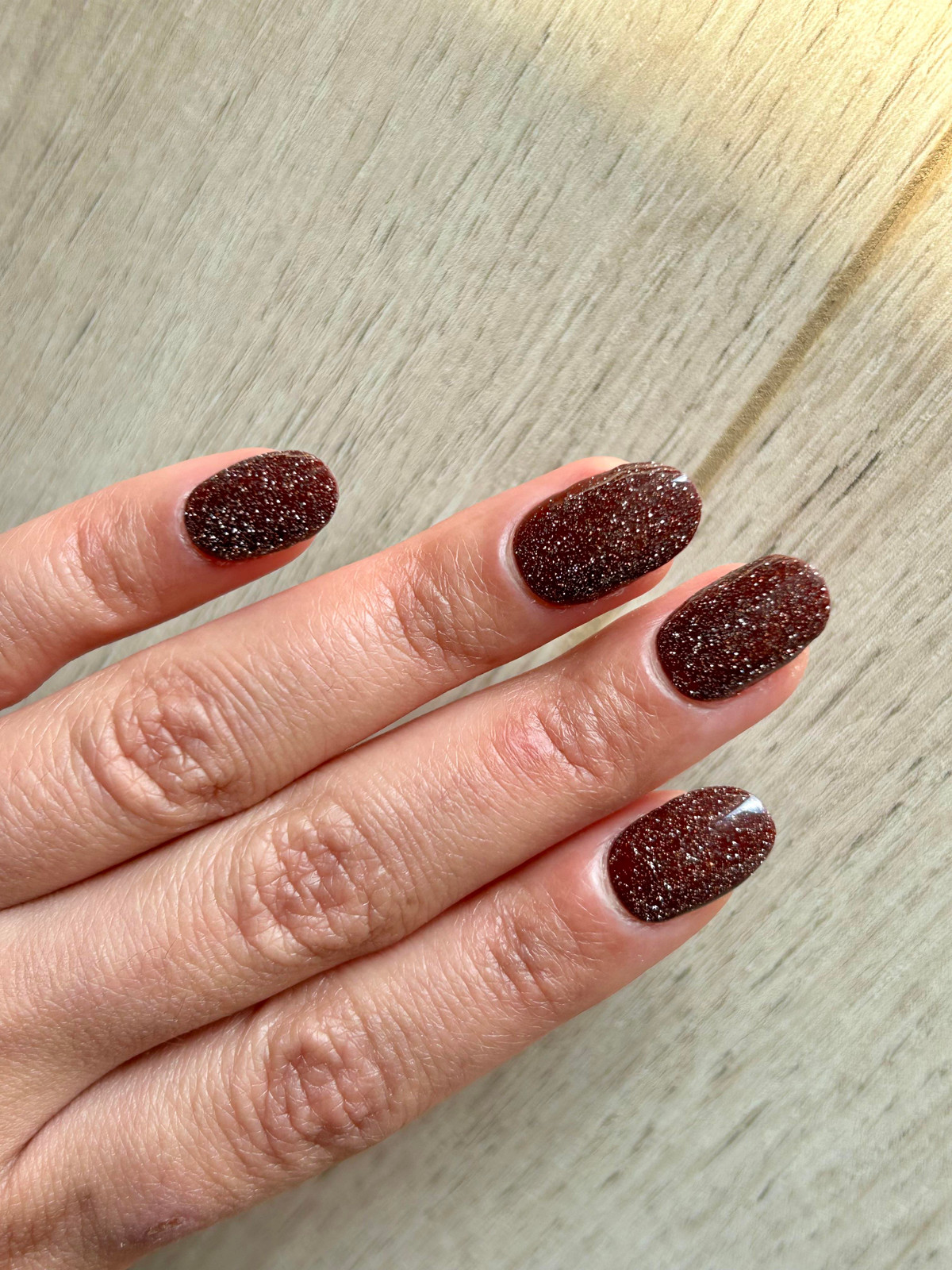 Glitter Visual Idea Glitter Visual Idea — Chocolate Brown Nails 2027