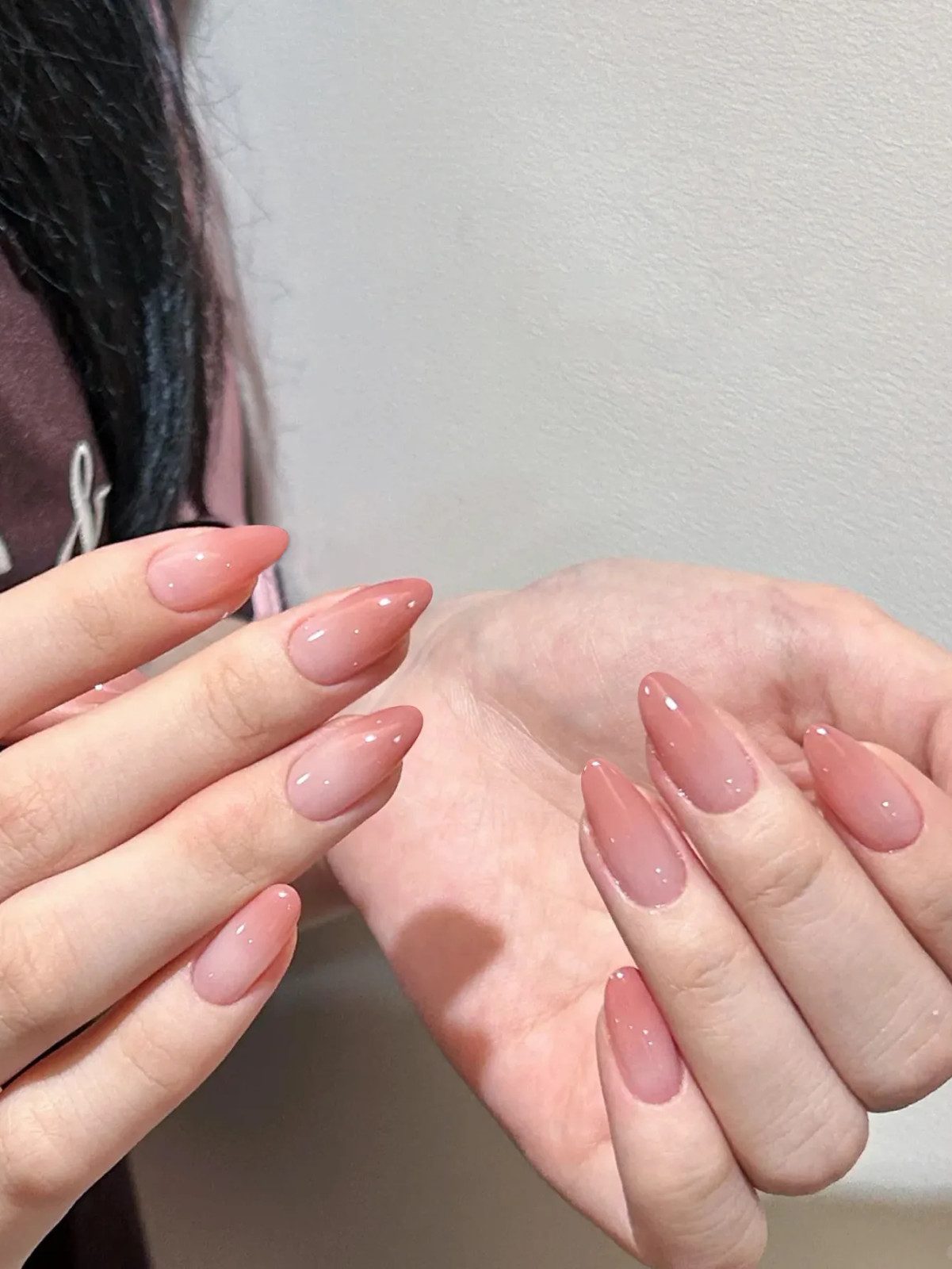Ombre Design On All Nails Visual Idea Ombre Design On All Nails Visual Idea — Almond Press On Nails 2027