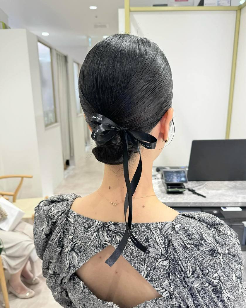 Black Visual Idea — Ribbon Hairstyles 2027