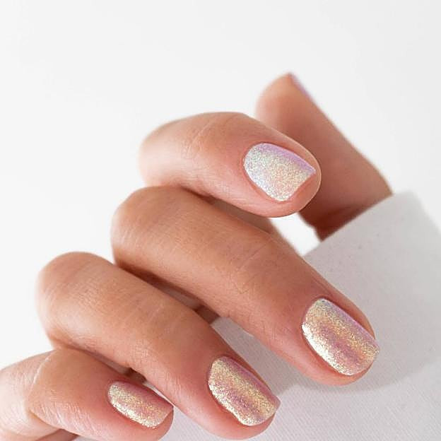 Shimmer Iridescent Visual Idea Shimmer Iridescent Visual Idea — Short Spring Nails 2027