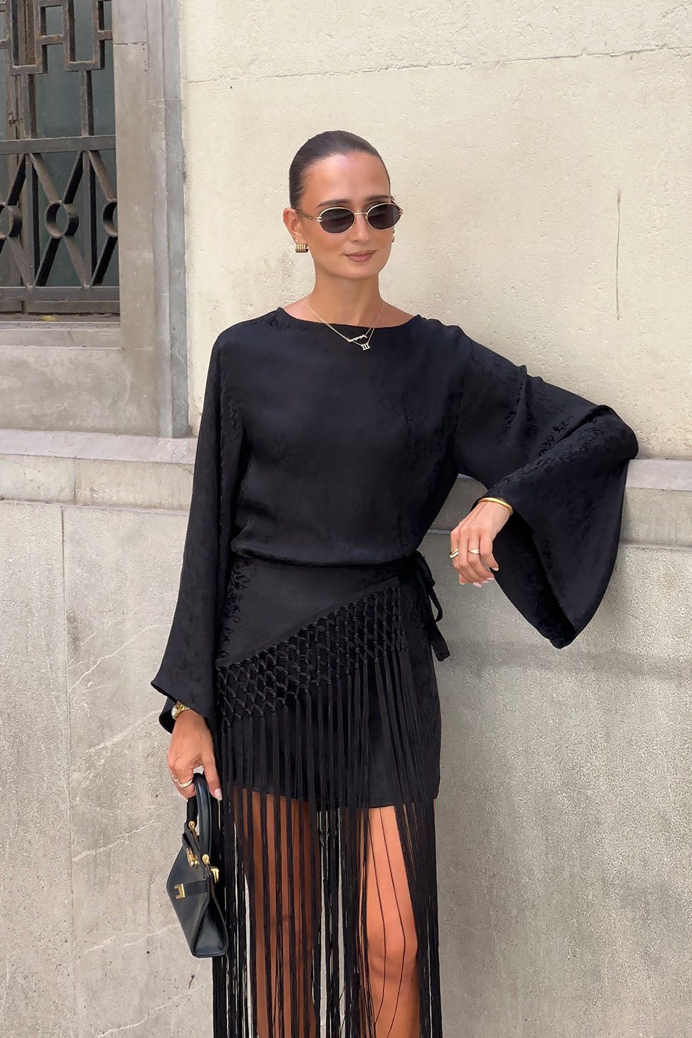 Party Evening Outfit Idea — Fringe Dress 2027