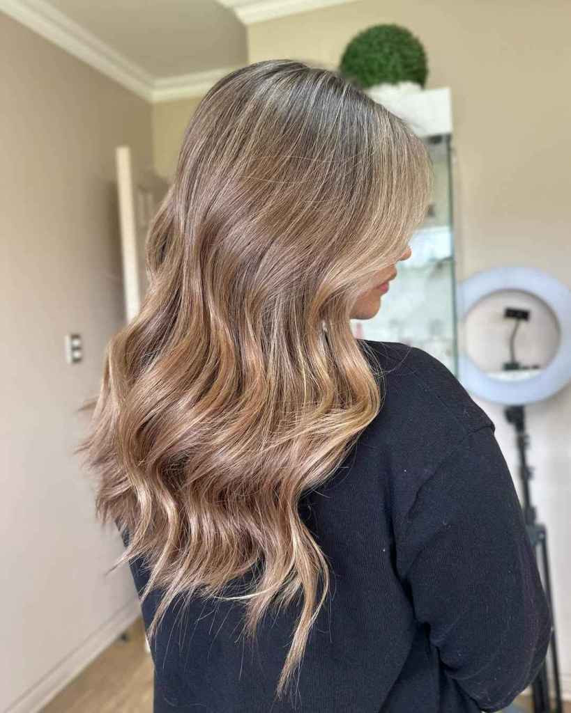 Caramel Balayage Over Light Brown Base Visual Idea Caramel Balayage Over Light Brown Base Visual Idea — Summer Balayage 2027