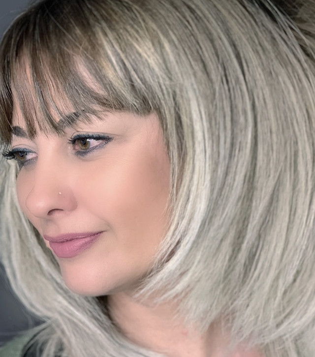 Textured Bob With Side Parted Wispy Bangs Textured Bob With Side Parted Wispy Bangs — Bangs 2027 for Square Face