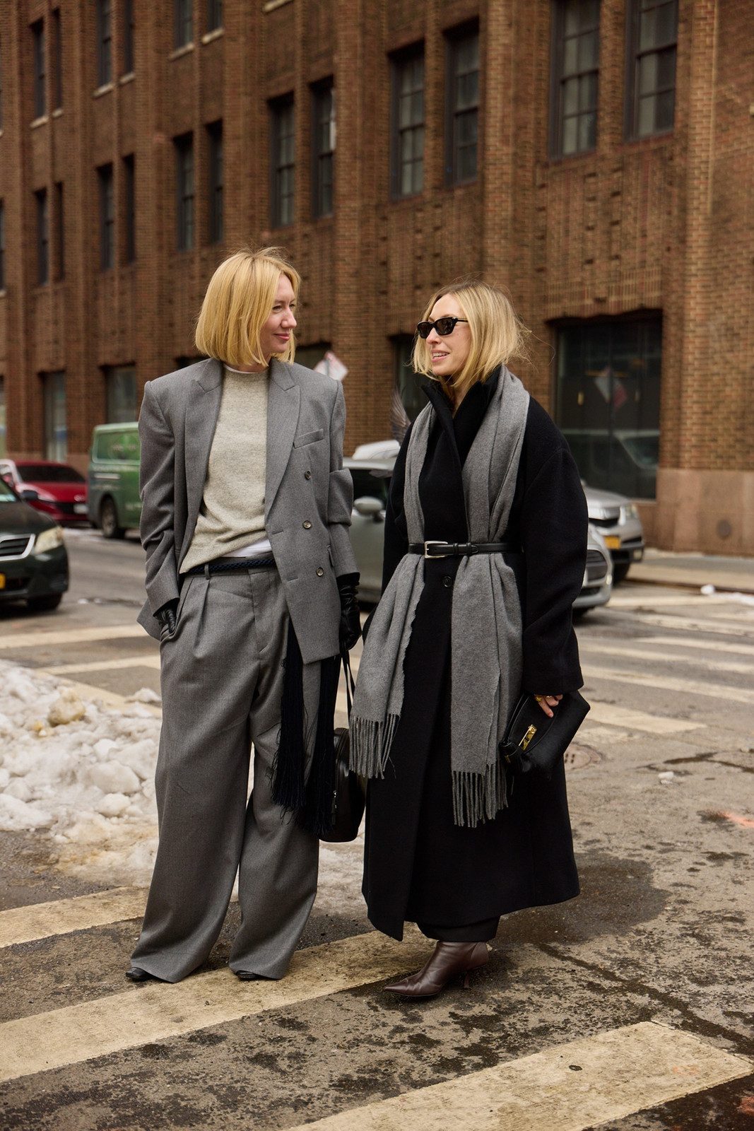 The Oversized Grey Suit: A Modern Power Play The Oversized Grey Suit: A Modern Power Play — Street Style Outfits 2027