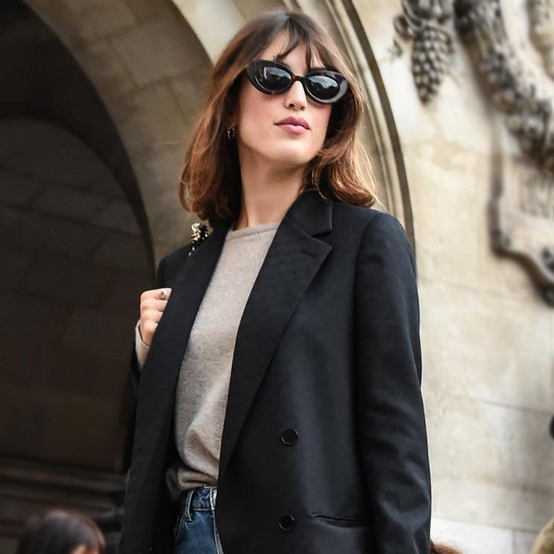 Long Camel Coat Over White Shirt and Dark Jeans — French Girl Outfits 2027