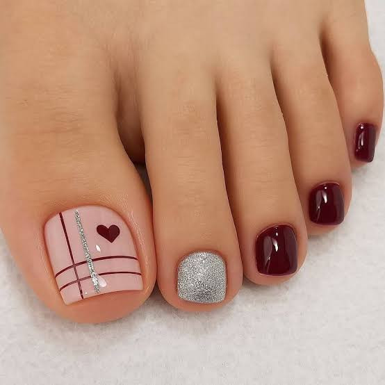 Valentines Day Visual Idea Valentines Day Visual Idea — Toe Nails 2027