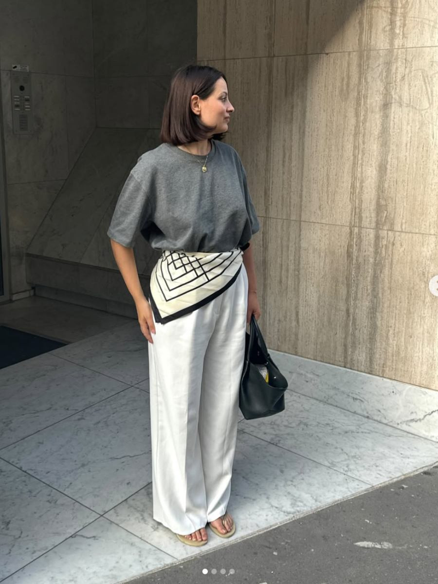 Scarf as a Belt for Casual Chic Scarf as a Belt for Casual Chic — Belt Outfits 2027